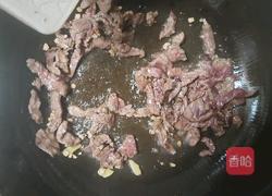 香菜炒牛肉的做法图解6