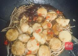 日本豆腐金针菇煲的做法图解12
