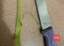 家常翠芹炒肉片的做法图解4