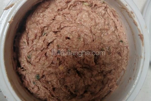 爆汁生煎饺子馅儿