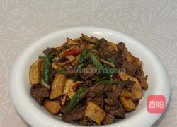 香干炒牛肉的做法图解8