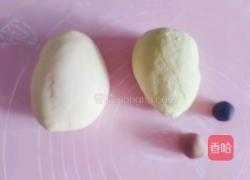 肉松芝麻粽子包的做法图解1