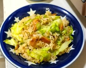 包菜炒饭 粉色芭乐[图]