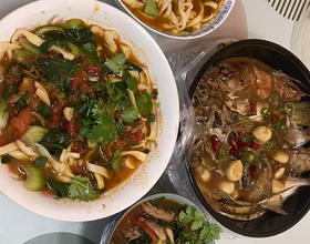 海杂鱼＋手擀面🍜[图]