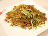 肉沫香芹炒粉条