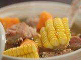 玉米胡萝卜排骨汤的做法[图]