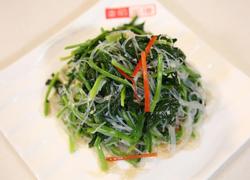 菠菜拌粉丝
